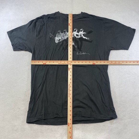 Paul McCartney Graphic Music Tee Thrifted Vintage Style Size XL - Picture 3 of 9